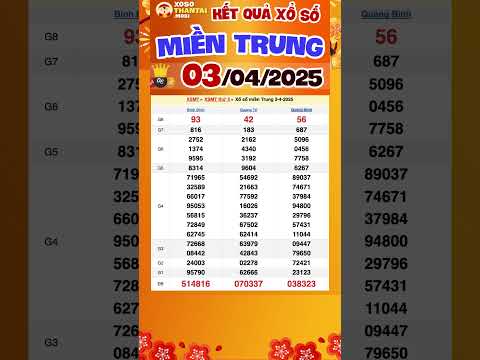 xsmt 3 4 ket qua xo so mien trung hom nay xsmt xosomiennam 1